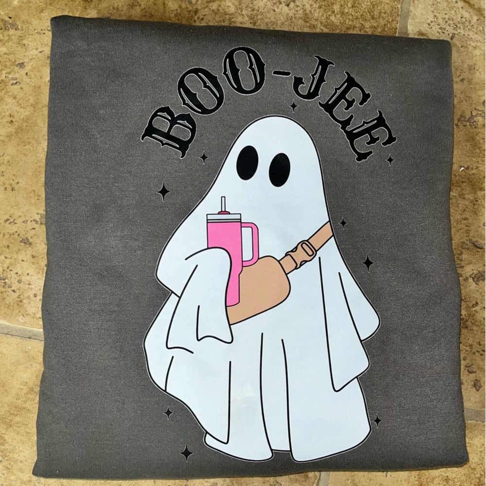 XL Women’s Gildan Charcoal Boo-Jee Sweatshirt NEW